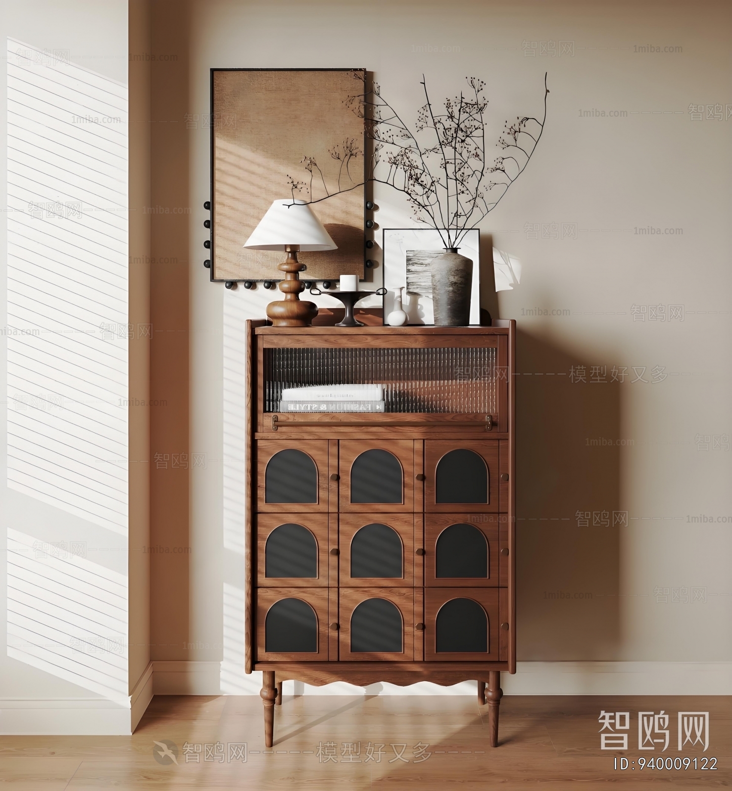 French Style Entrance Cabinet