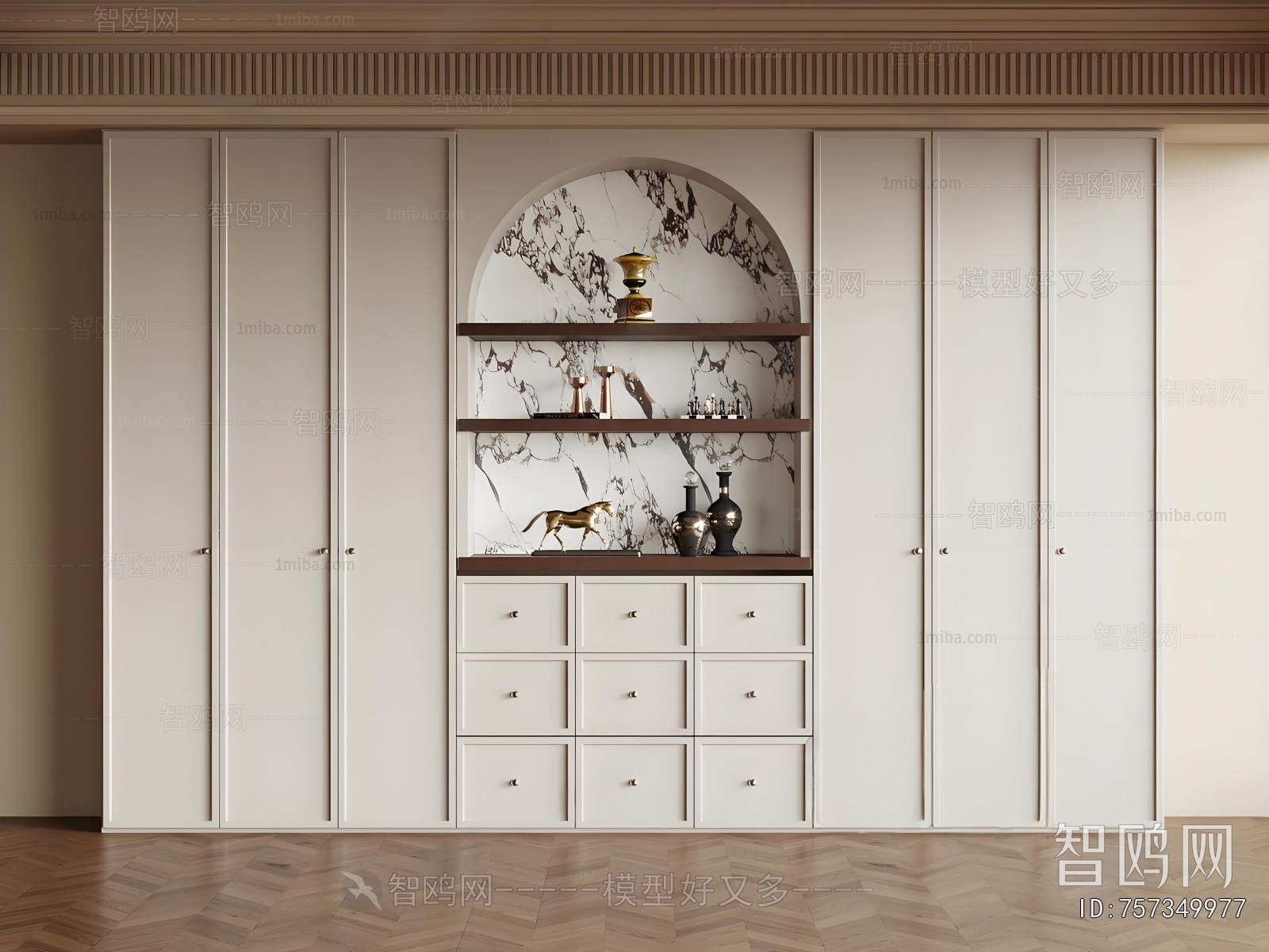 French Style Bookcase