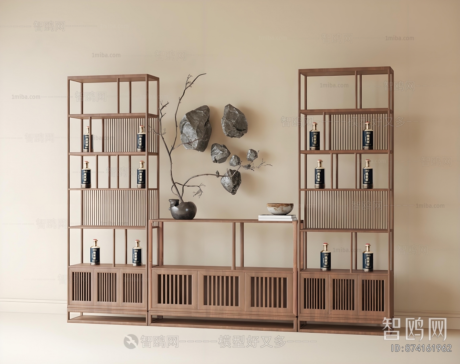 New Chinese Style Antique Rack
