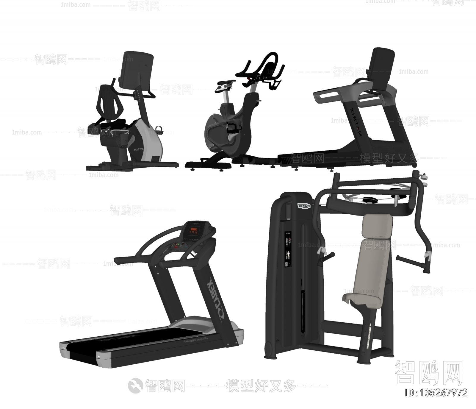 Modern Fitness Equipment