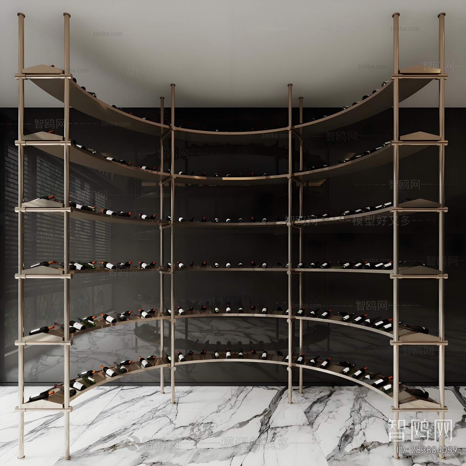 Modern Wine Rack