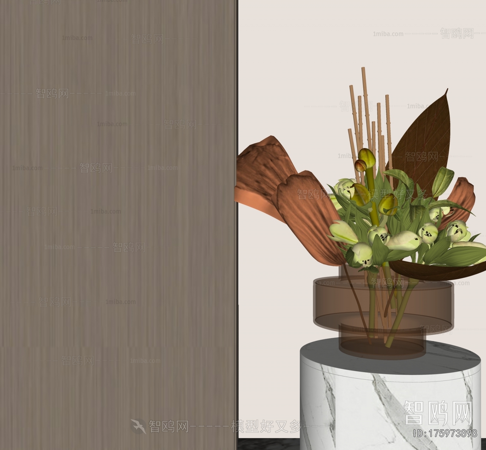 Modern Flower Arrangement