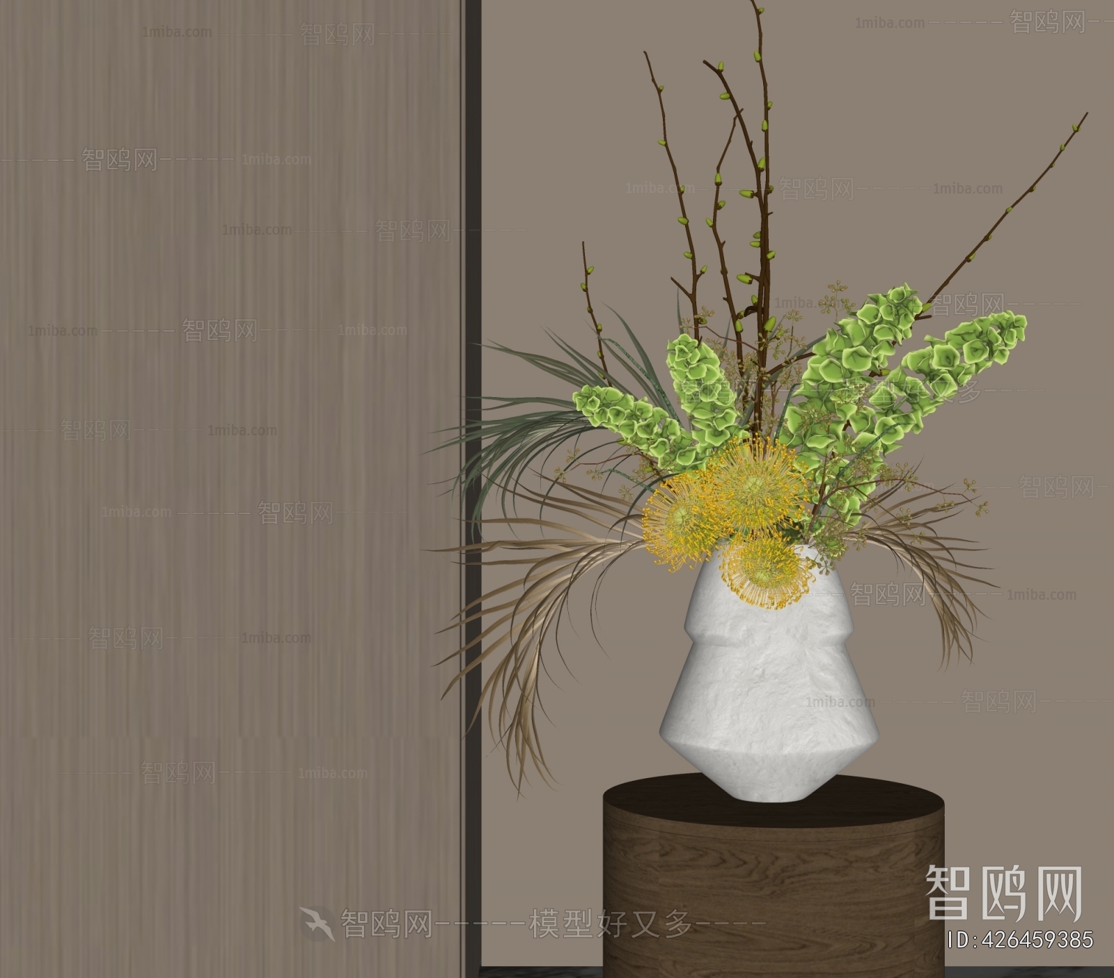 Modern Flower Arrangement