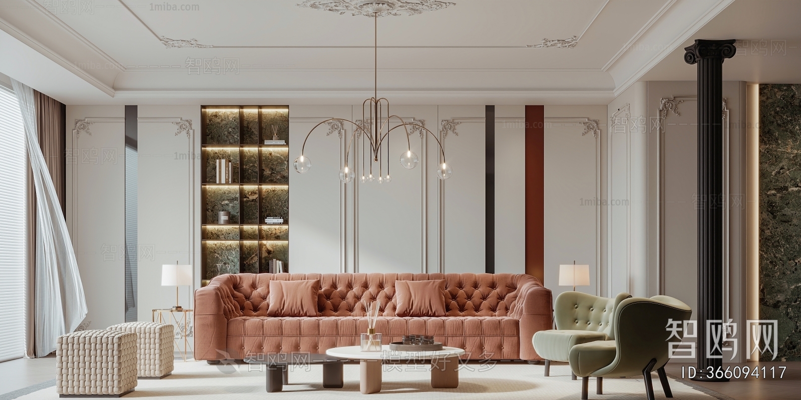 French Style A Living Room