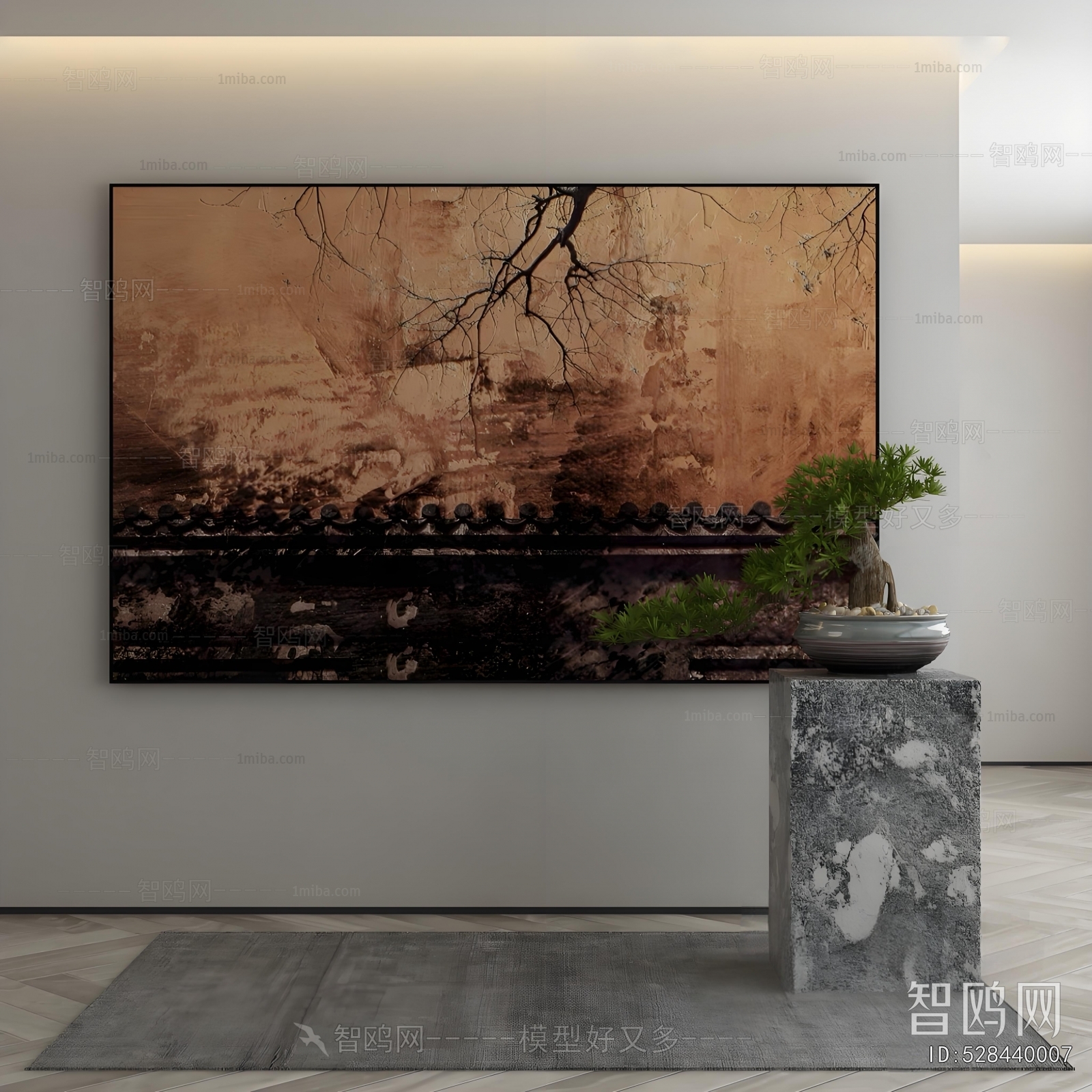 Wabi-sabi Style Painting