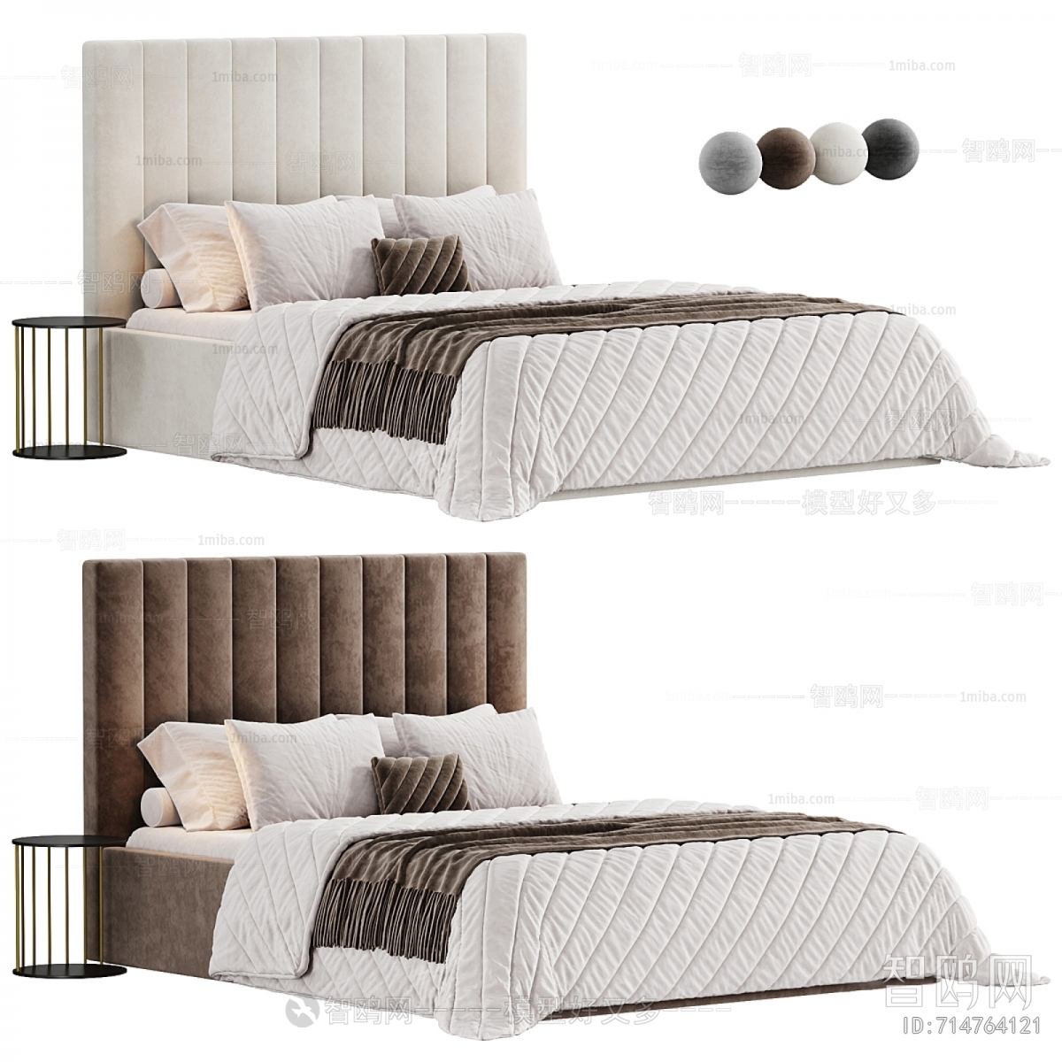 Modern Double Bed