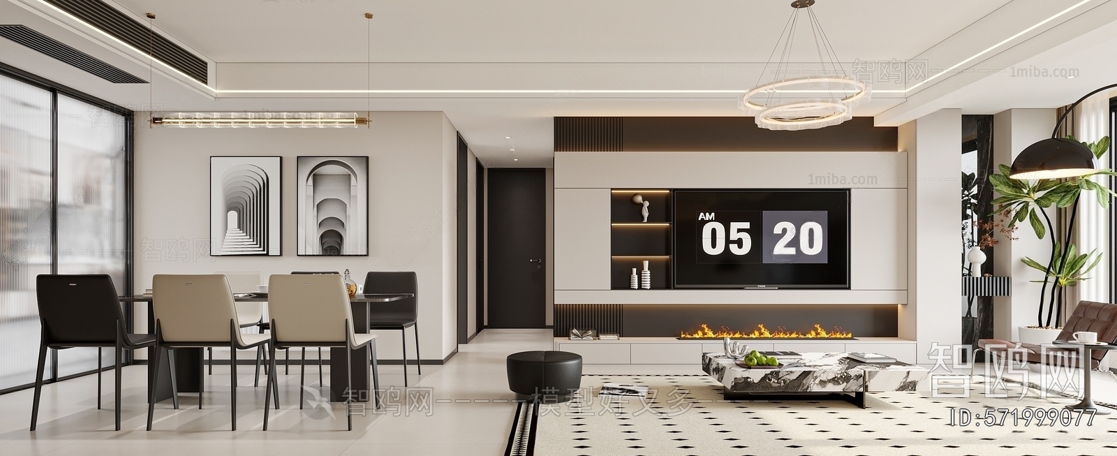 Modern A Living Room