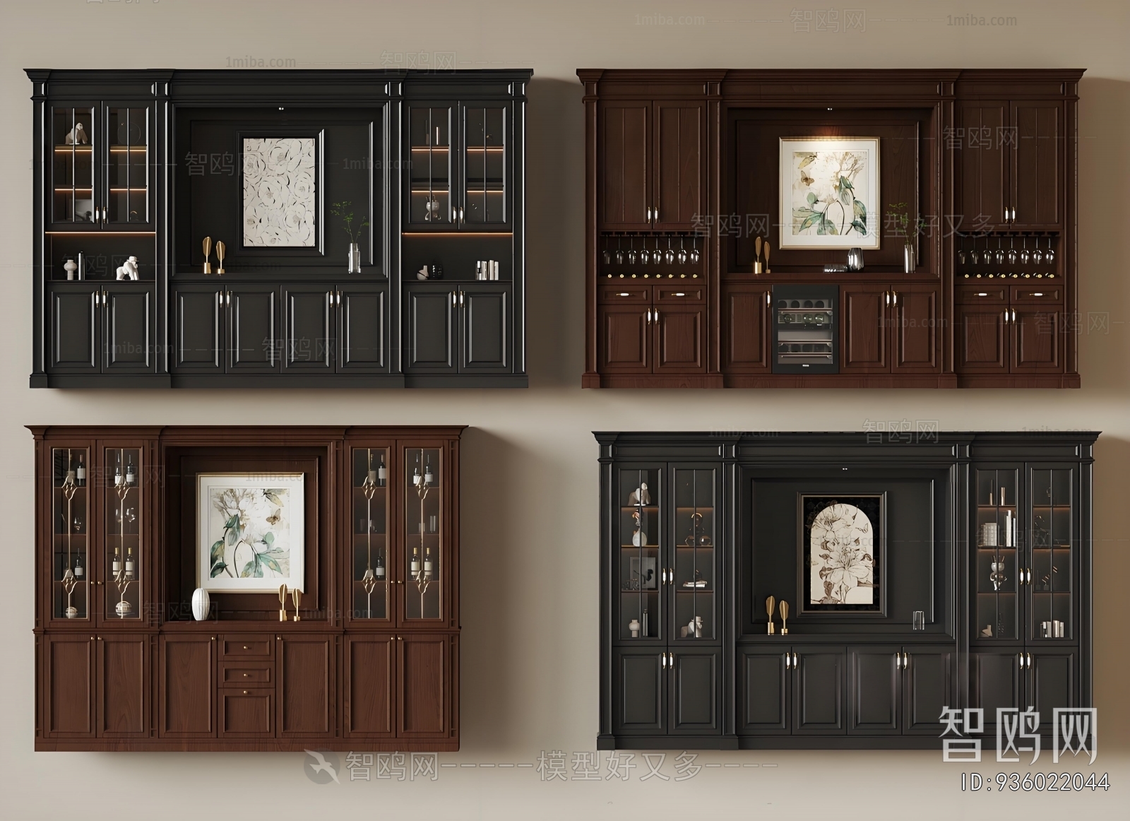 American Style Wine Cabinet