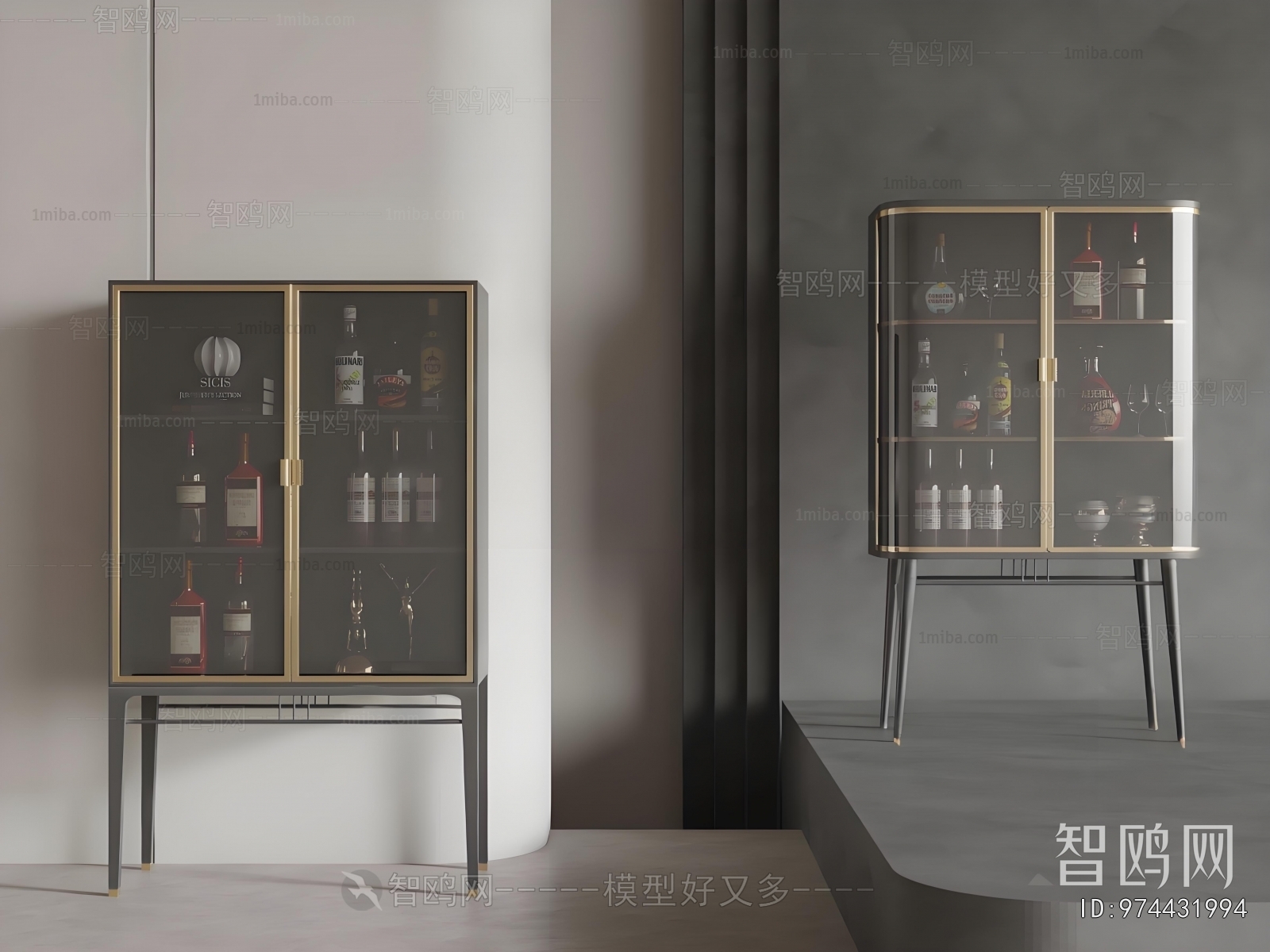 Modern Wine Cabinet