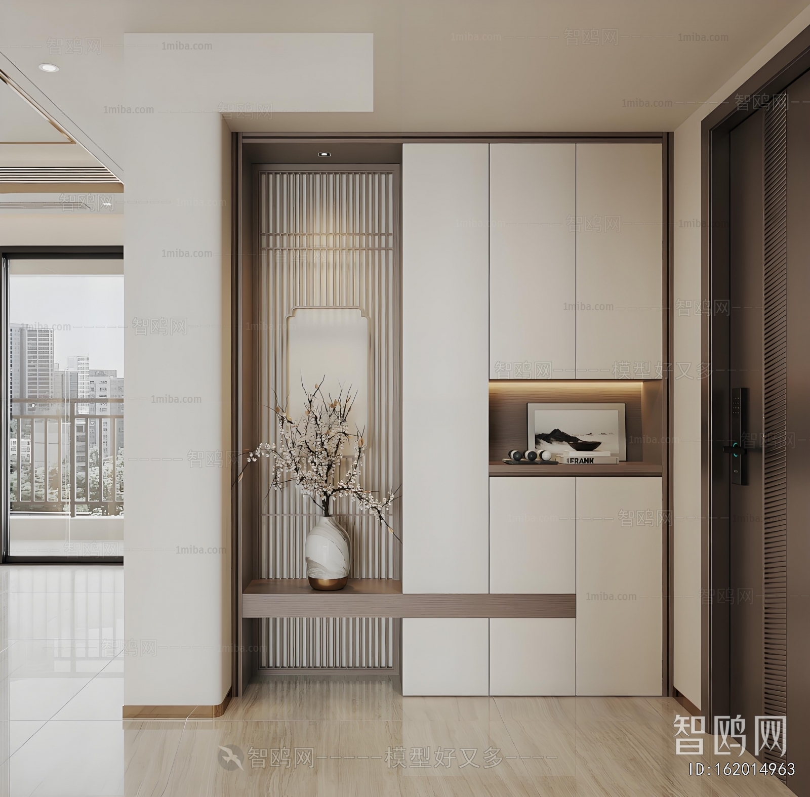 New Chinese Style Hallway