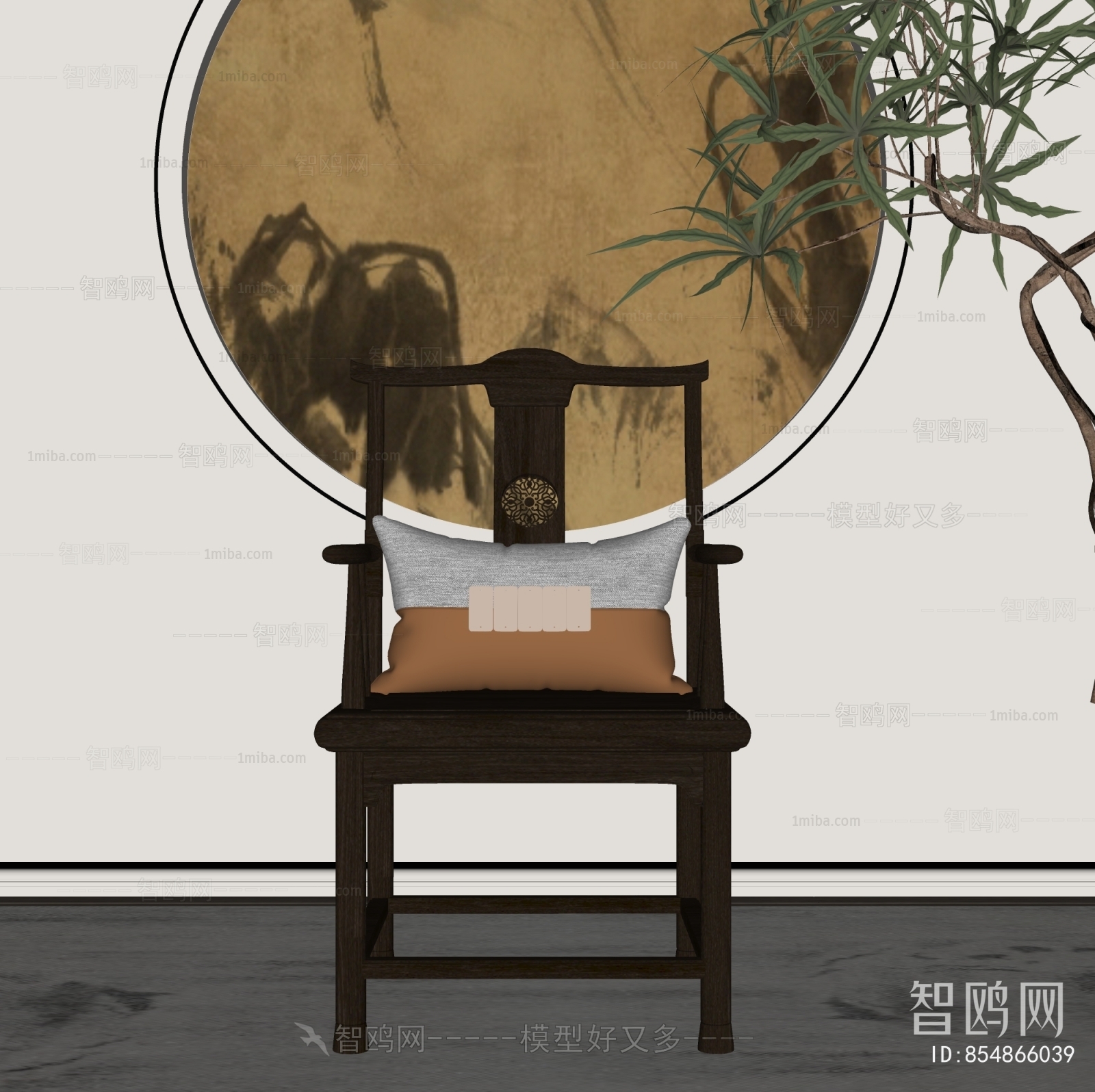 New Chinese Style Lounge Chair