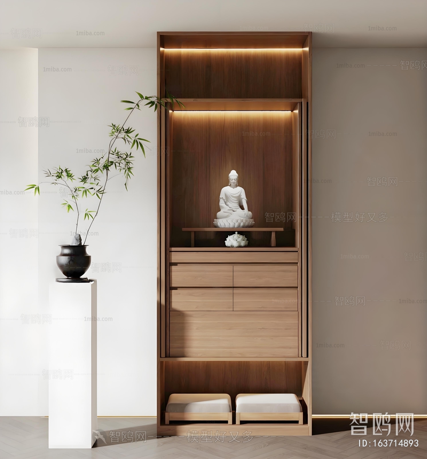 Modern Buddhist Niche