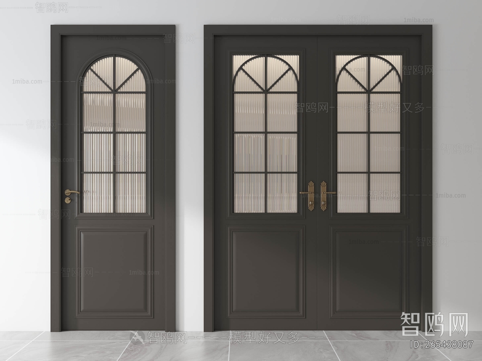 French Style Single Door