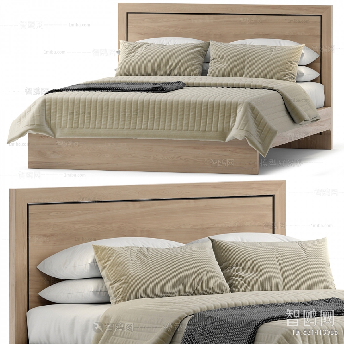 Modern Double Bed