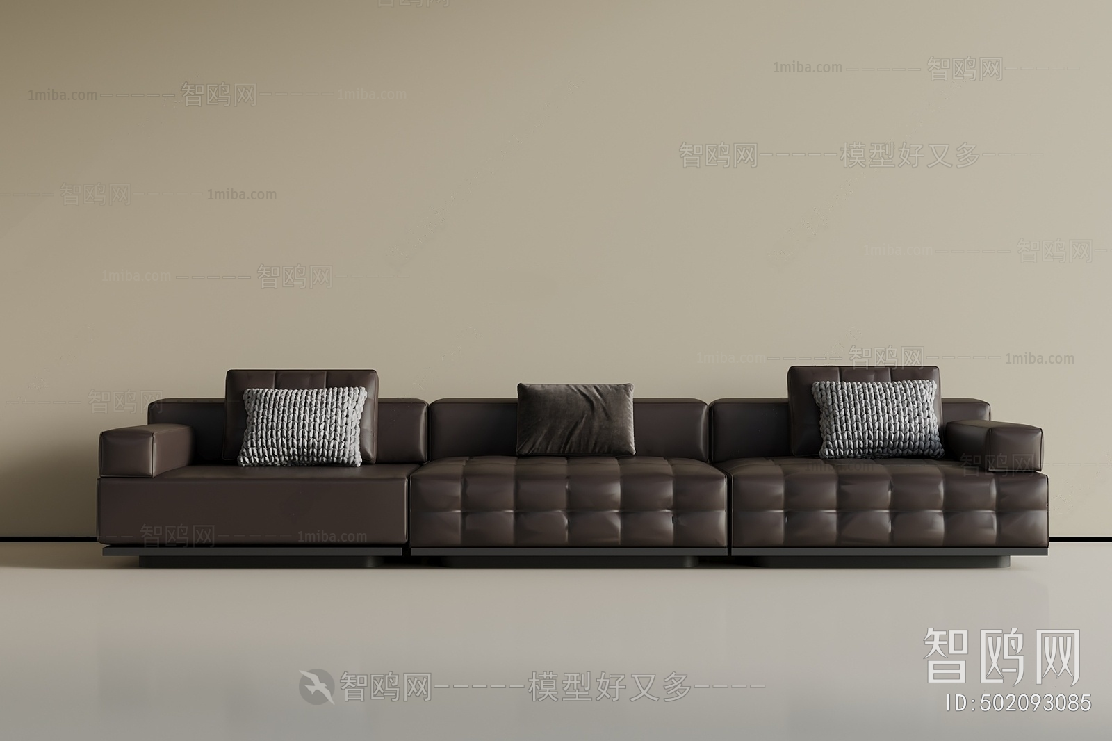 Modern Three-seat Sofa
