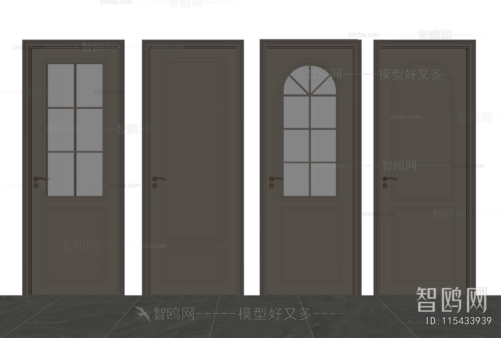 French Style Single Door