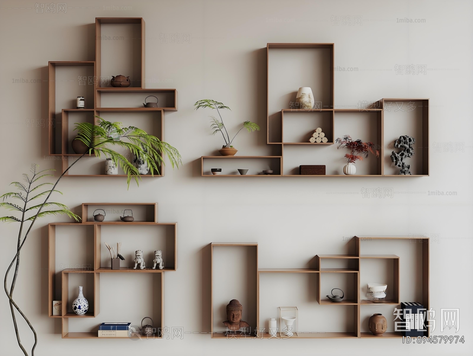New Chinese Style Shelving