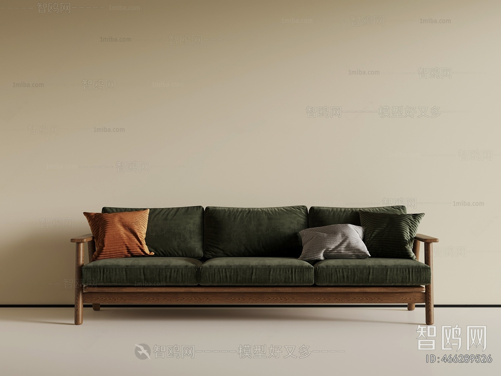 Modern Three-seat Sofa