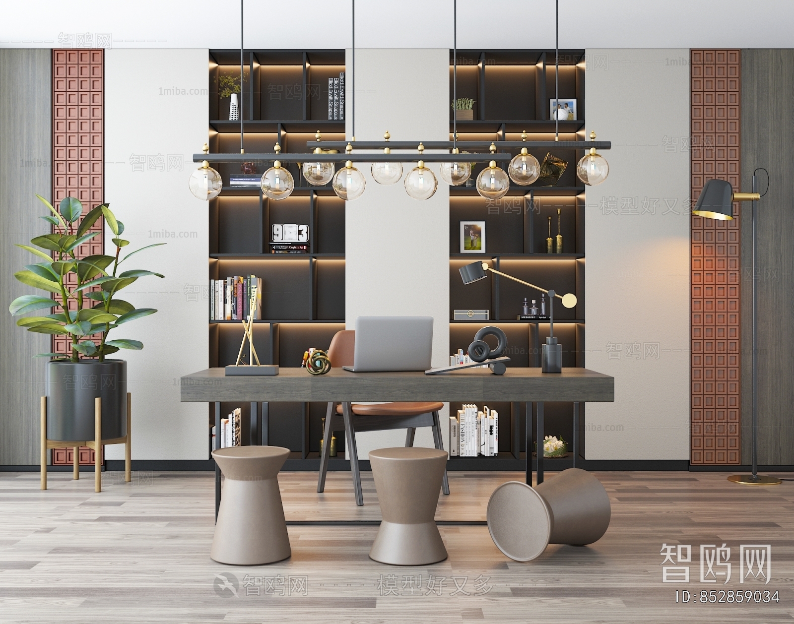 Modern Computer Desk And Chair