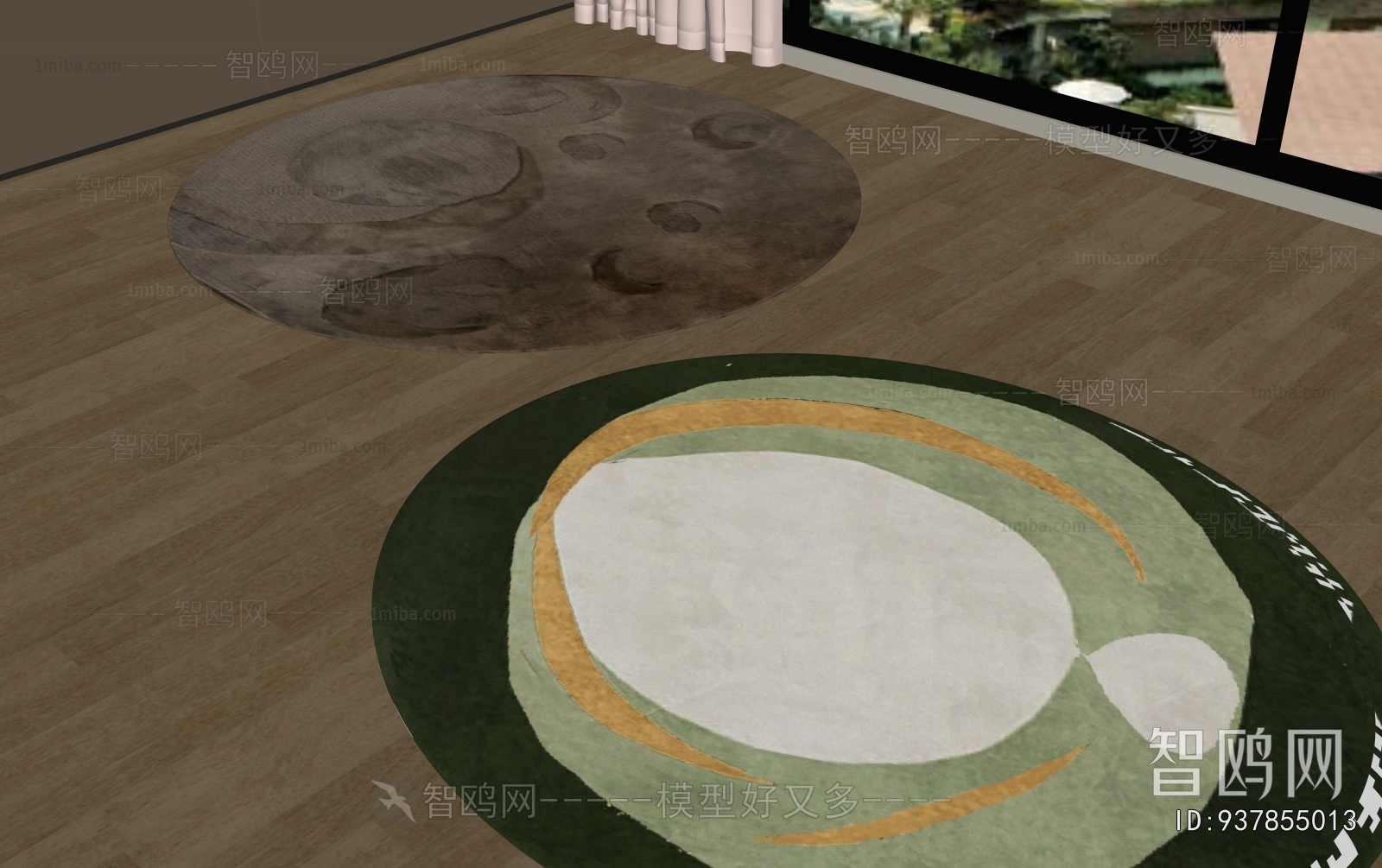 Modern Circular Carpet
