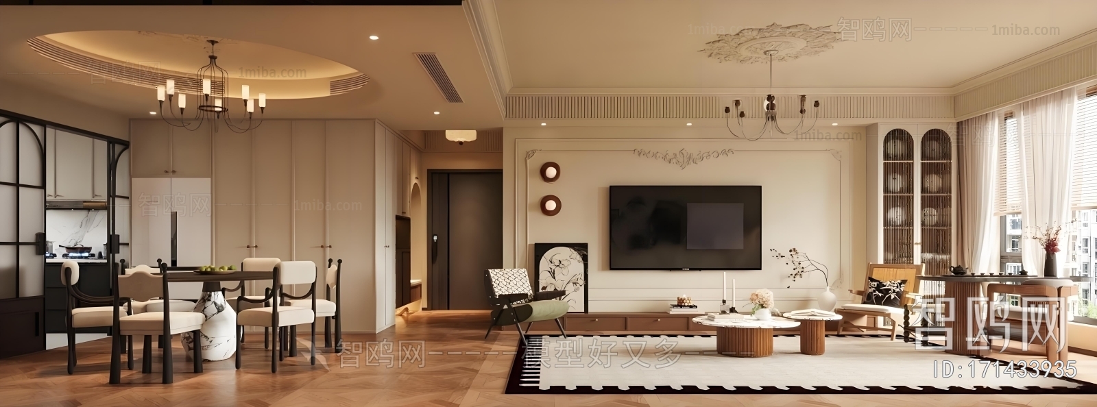 French Style A Living Room