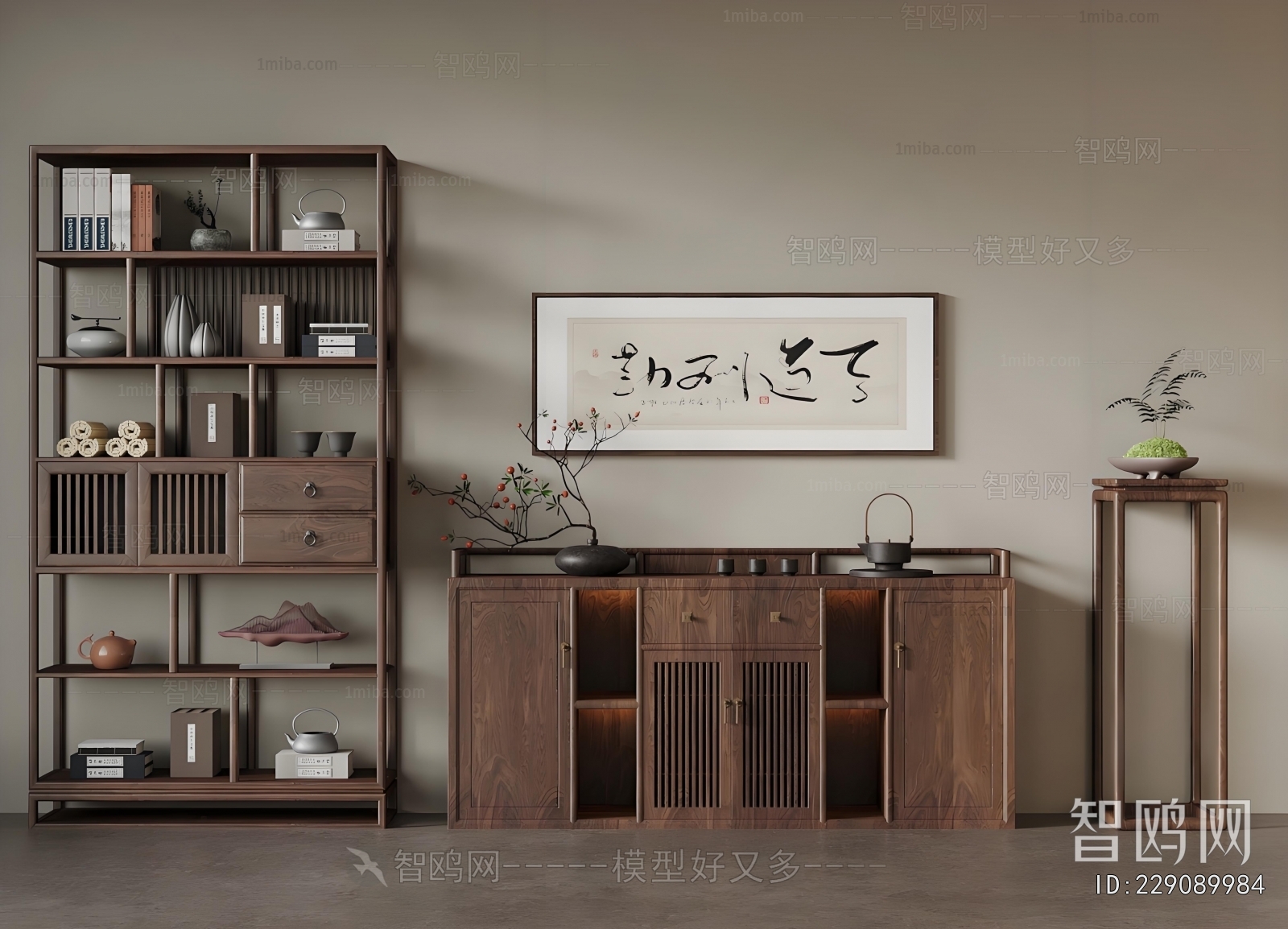 New Chinese Style Antique Rack