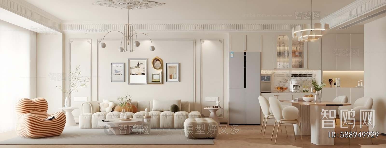 French Style A Living Room