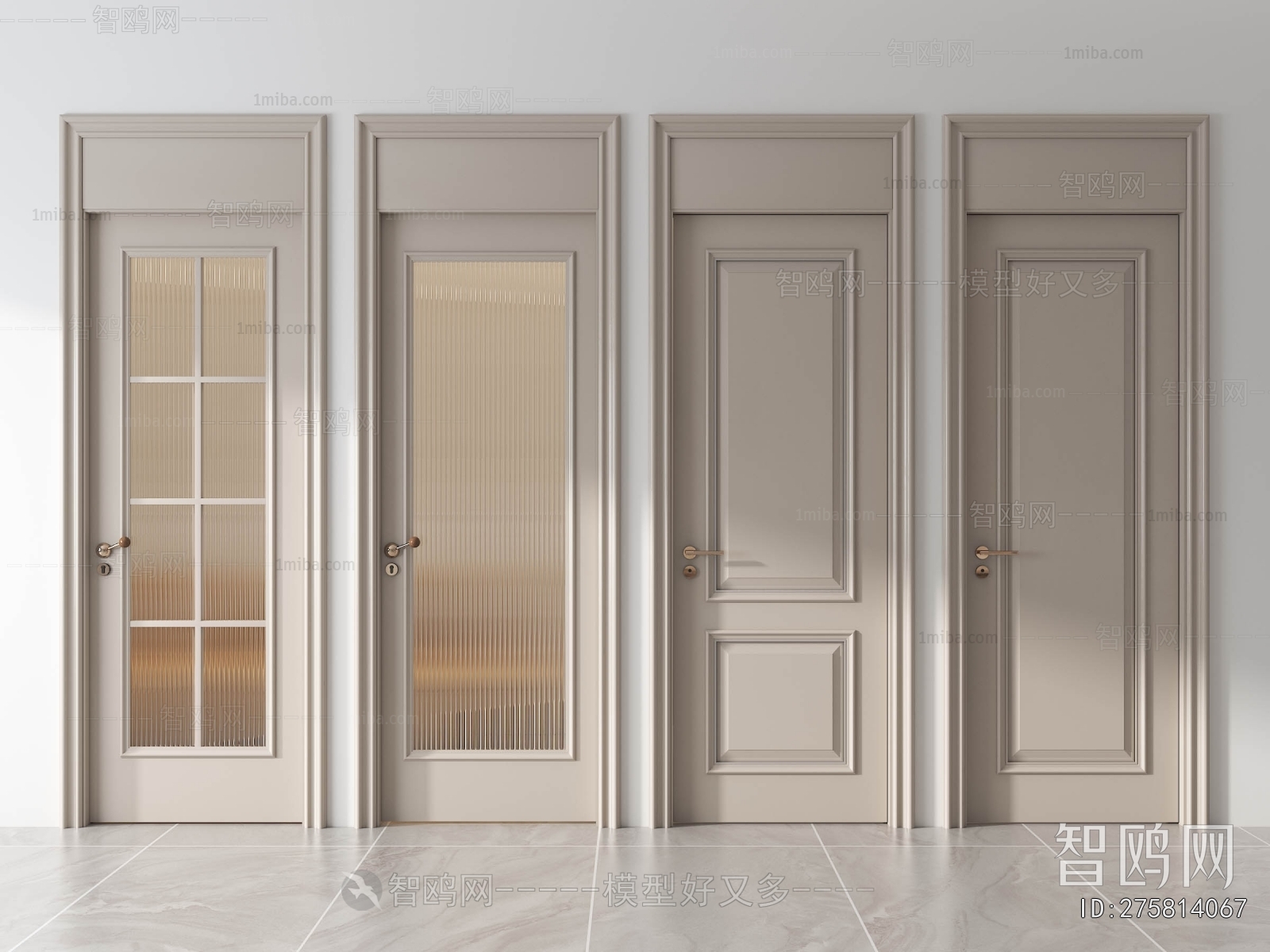 French Style Single Door