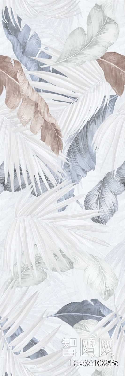 Animal And Plant Pattern Wallpaper