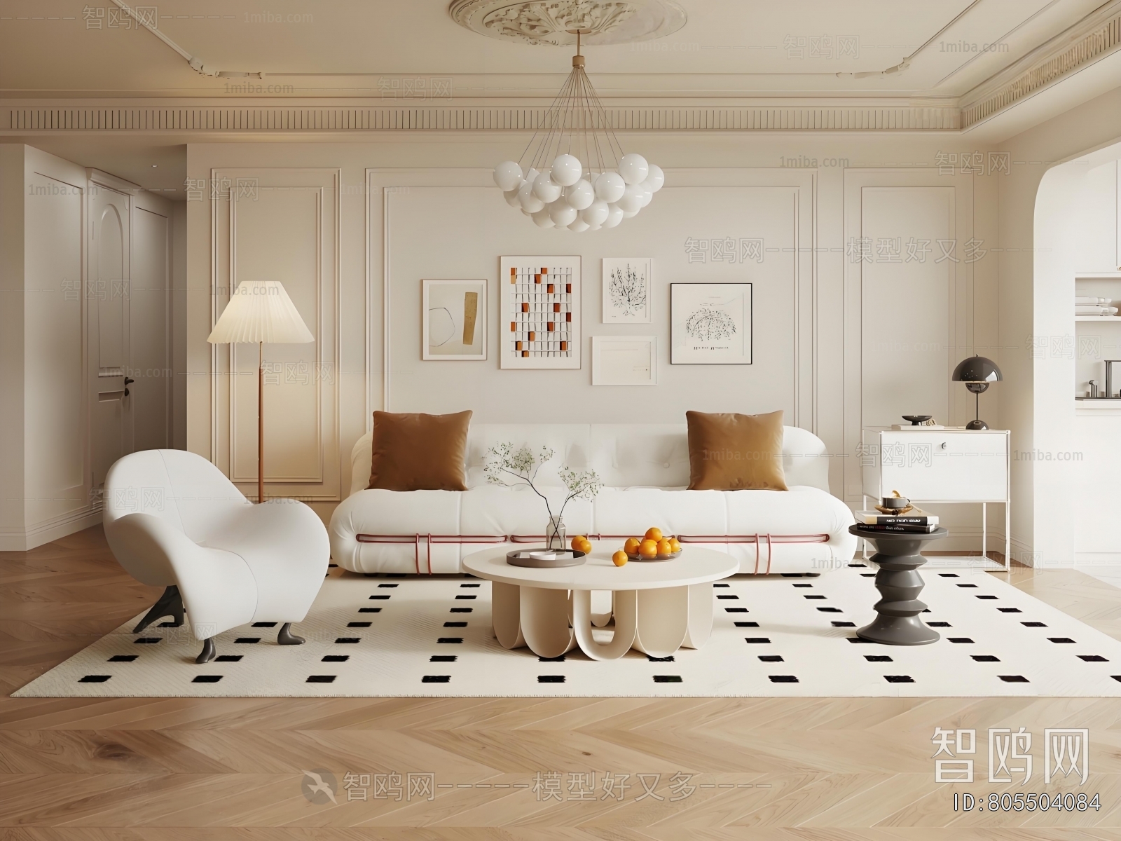 French Style A Living Room