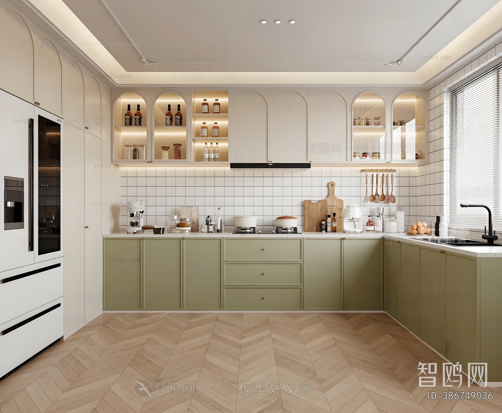 French Style The Kitchen