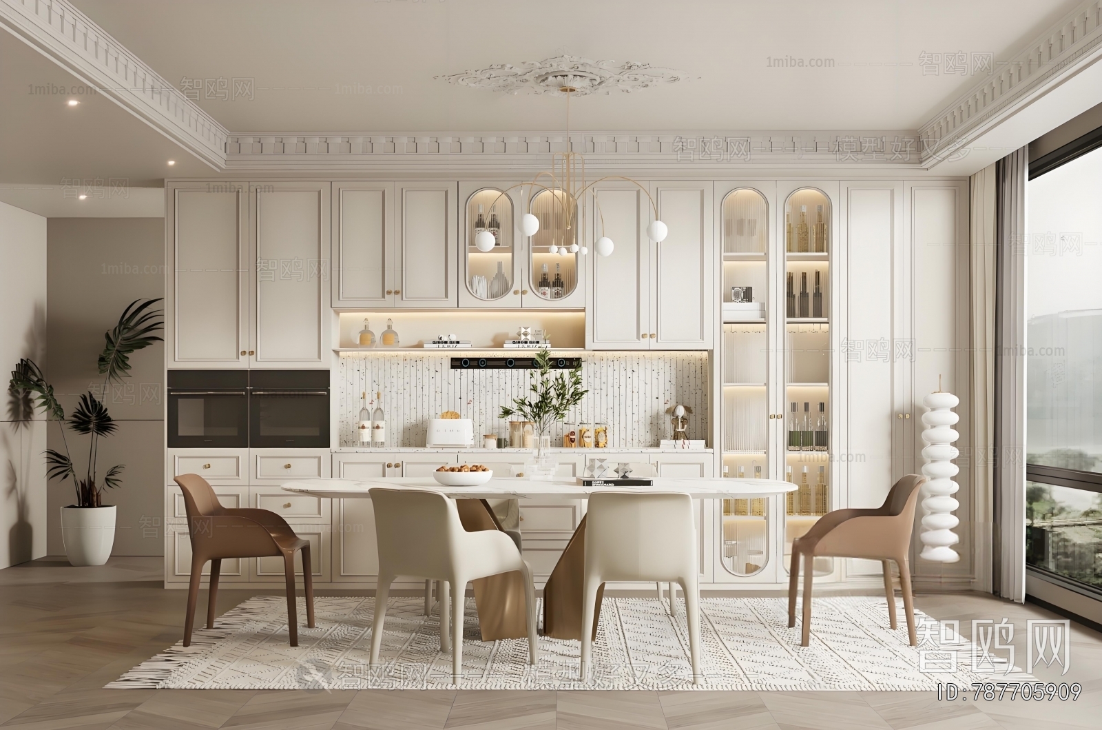 French Style Dining Room