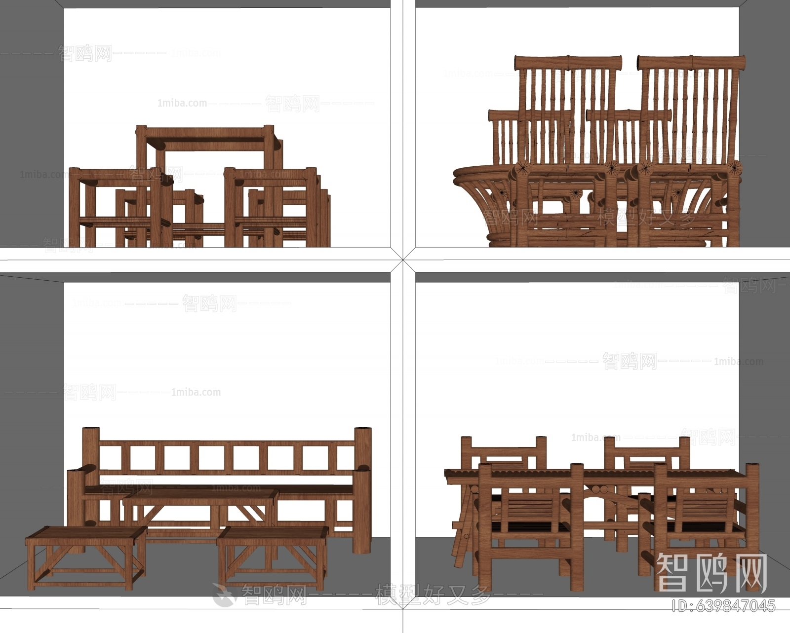 New Chinese Style Outdoor Tables And Chairs