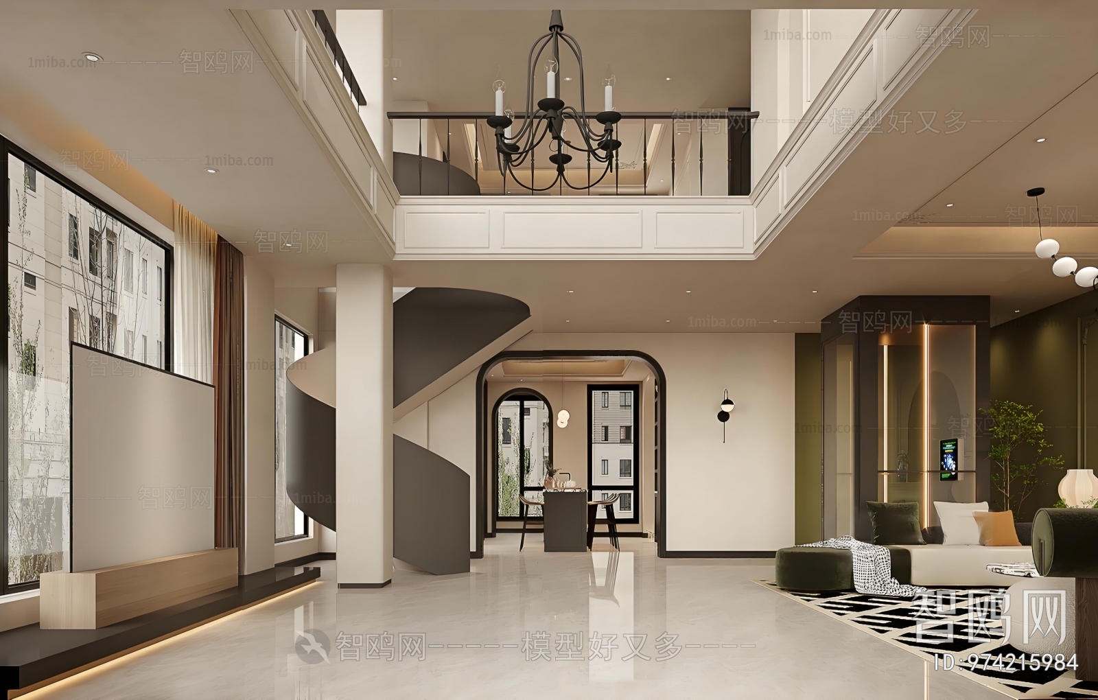 French Style A Living Room