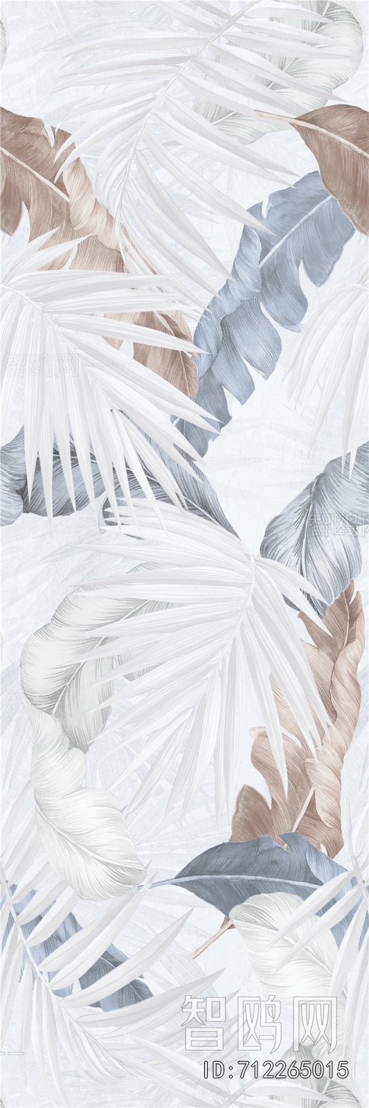 Animal And Plant Pattern Wallpaper