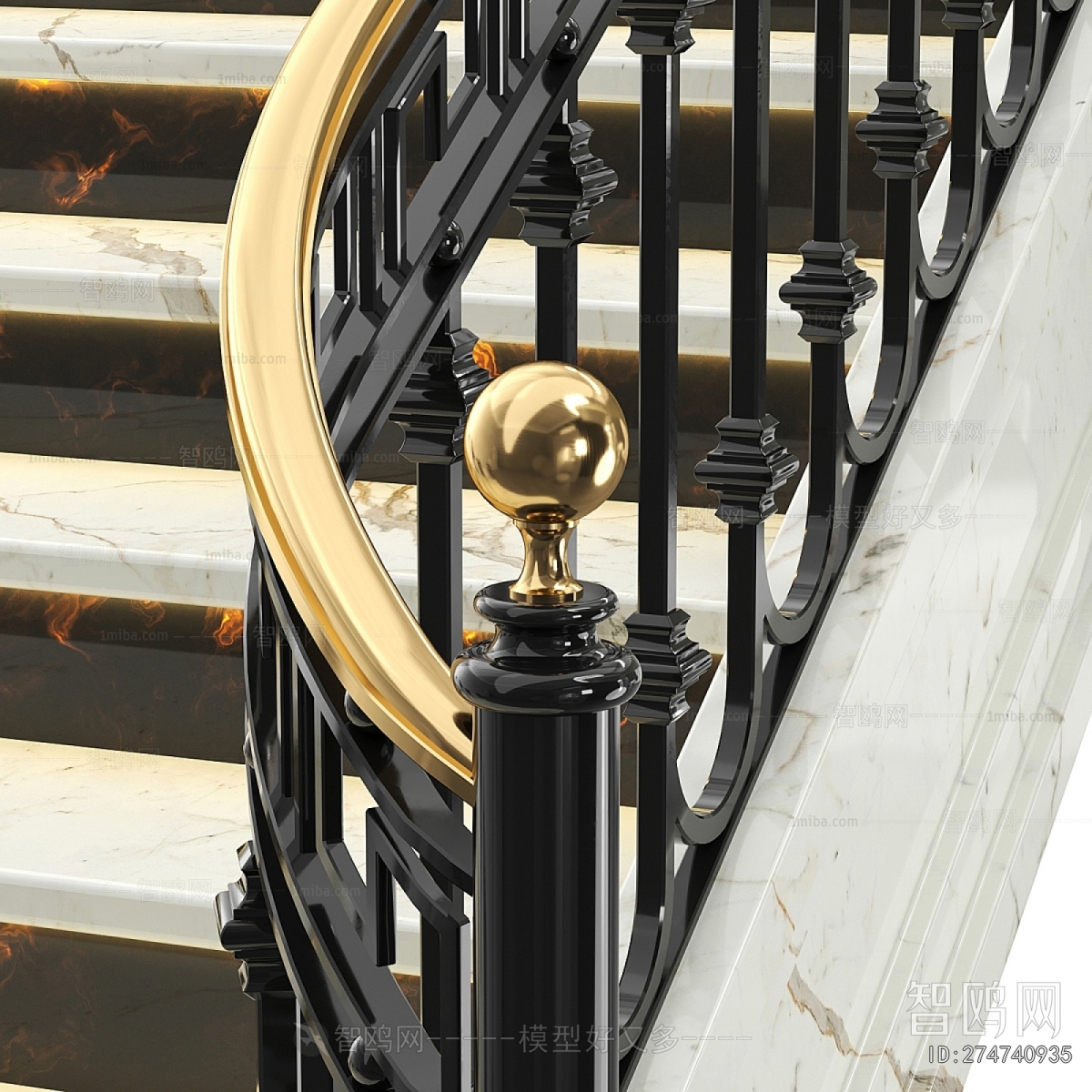 New Classical Style Staircase