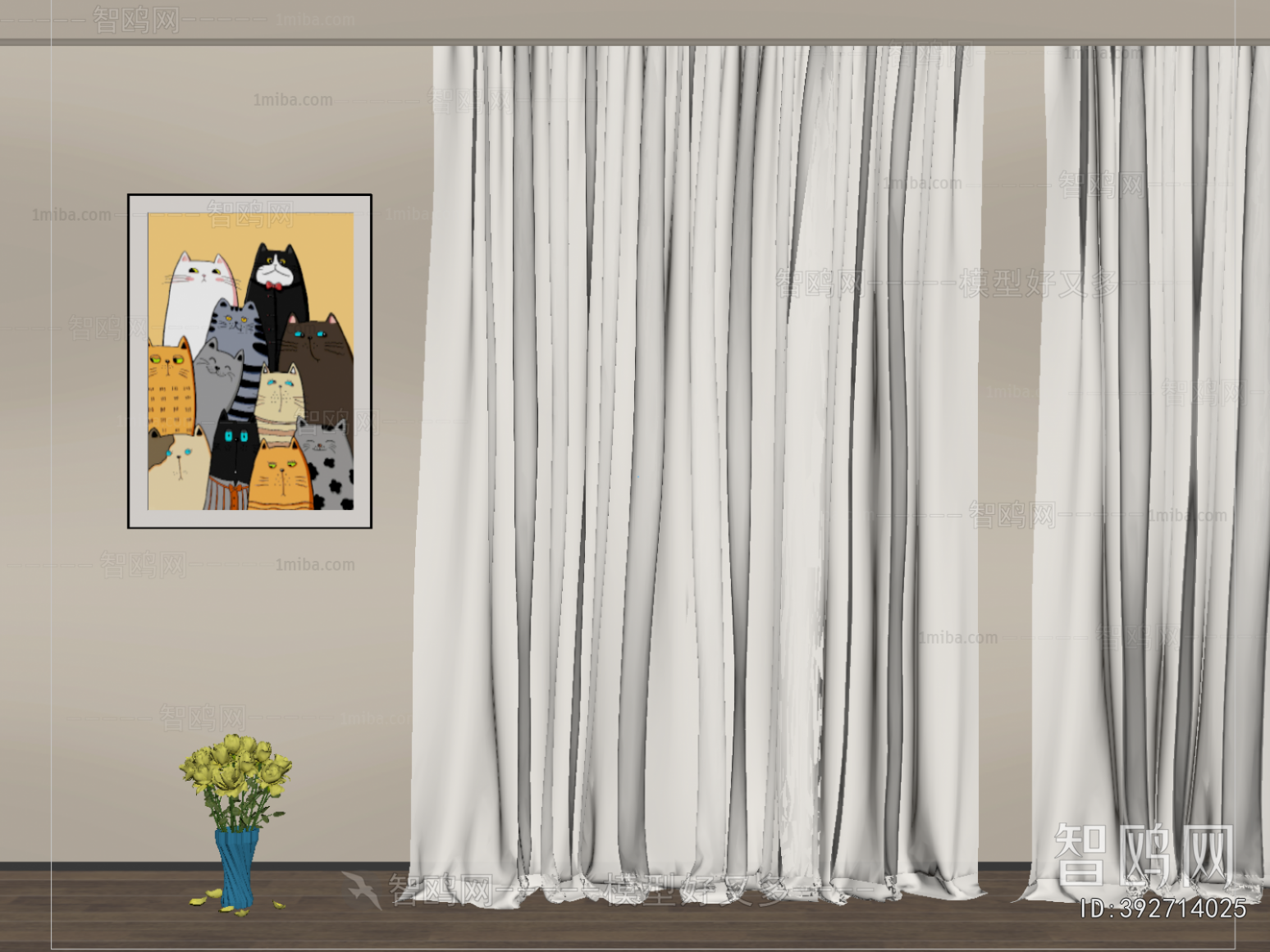 Modern The Curtain