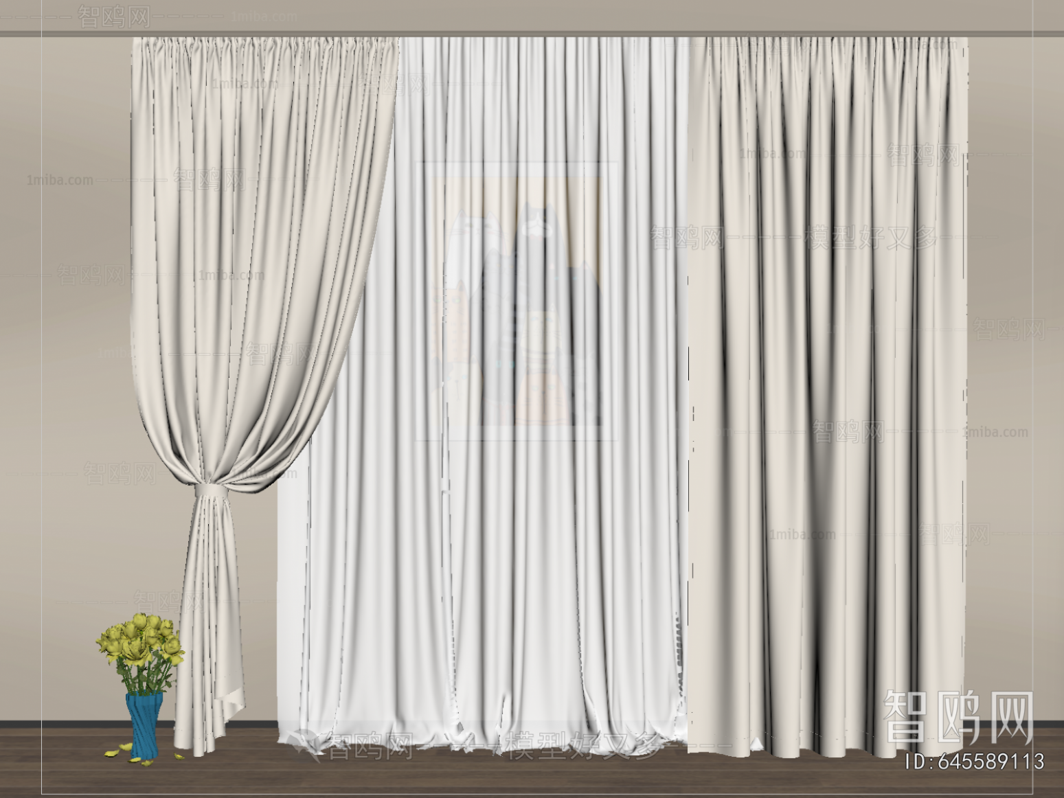 Modern The Curtain