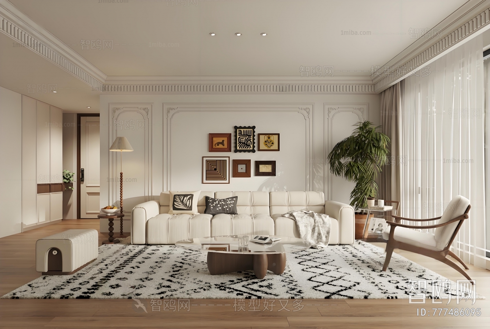 French Style A Living Room