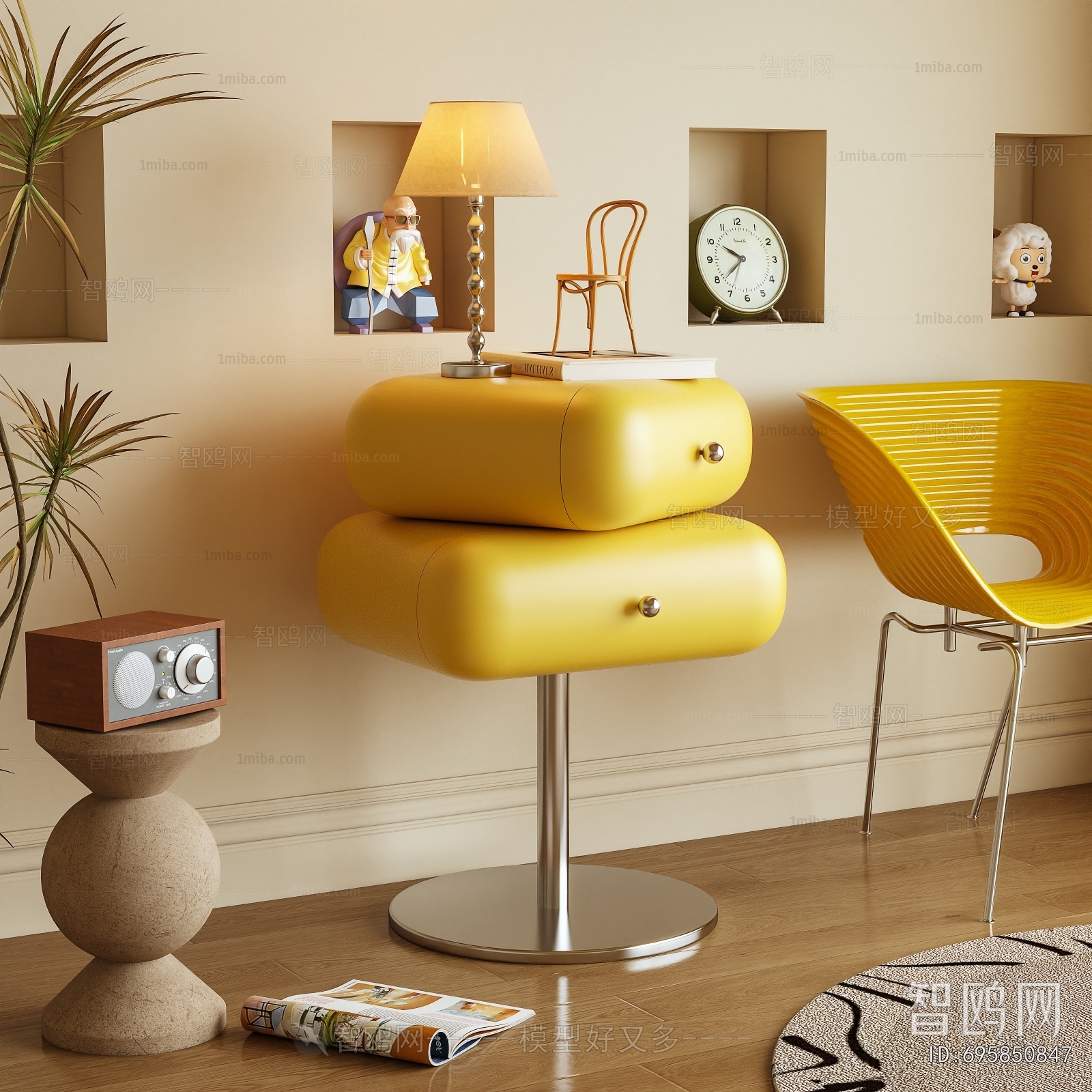 Modern Decorative Cabinet