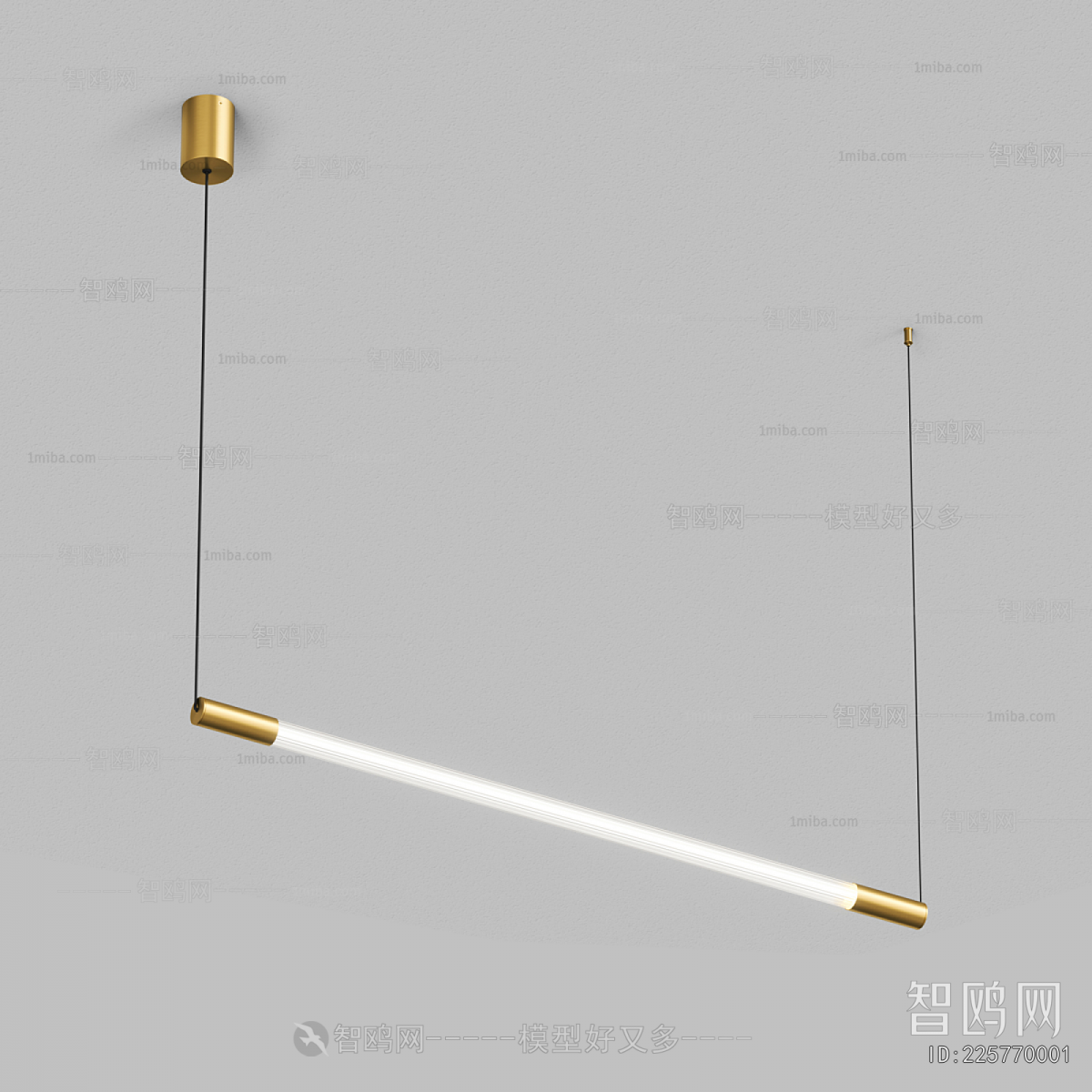 Modern Long Chandelier