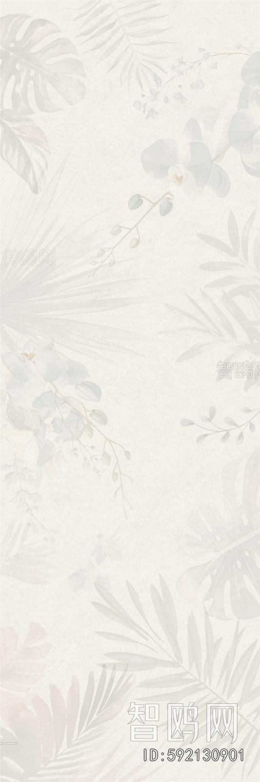 Animal And Plant Pattern Wallpaper