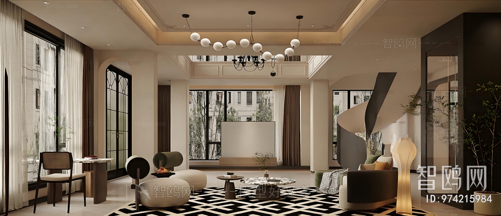 French Style A Living Room