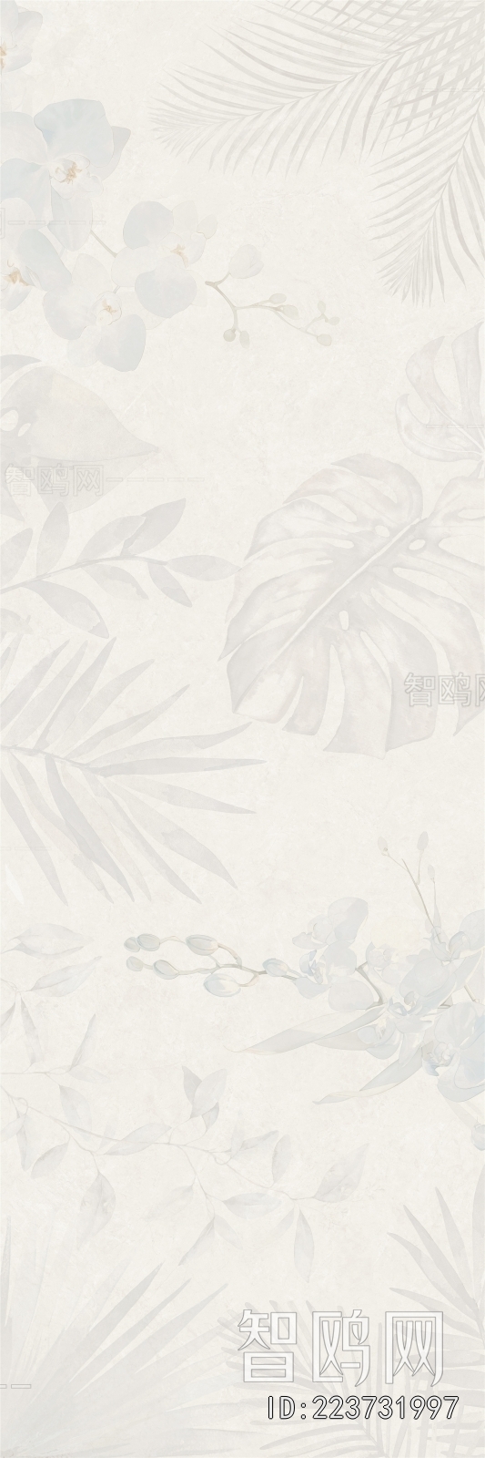 Animal And Plant Pattern Wallpaper