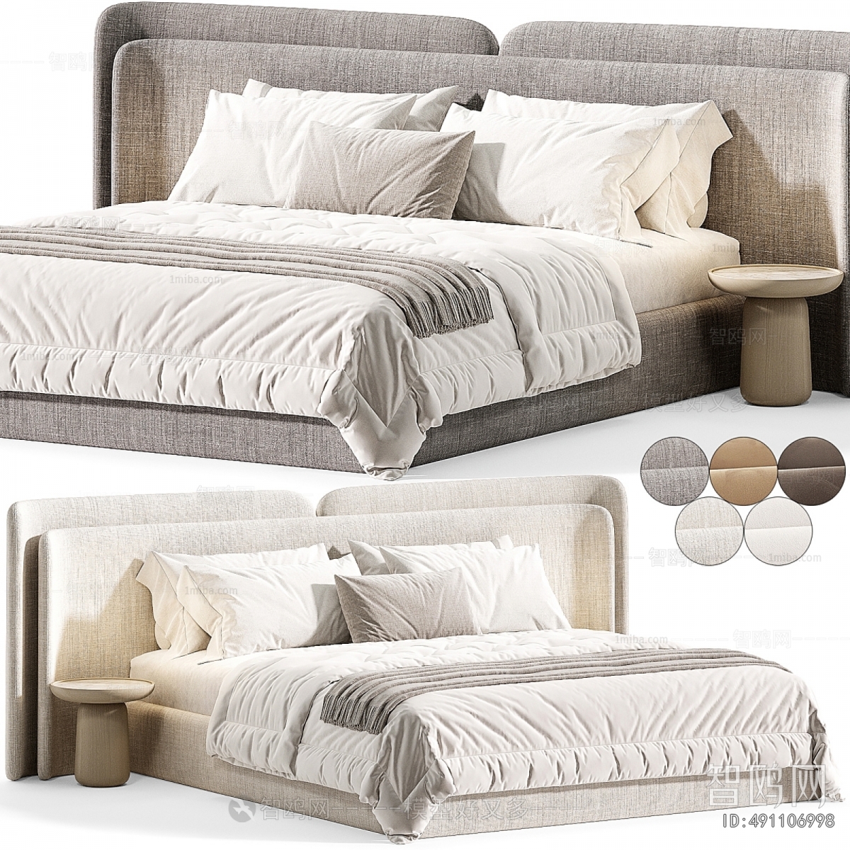 Modern Double Bed