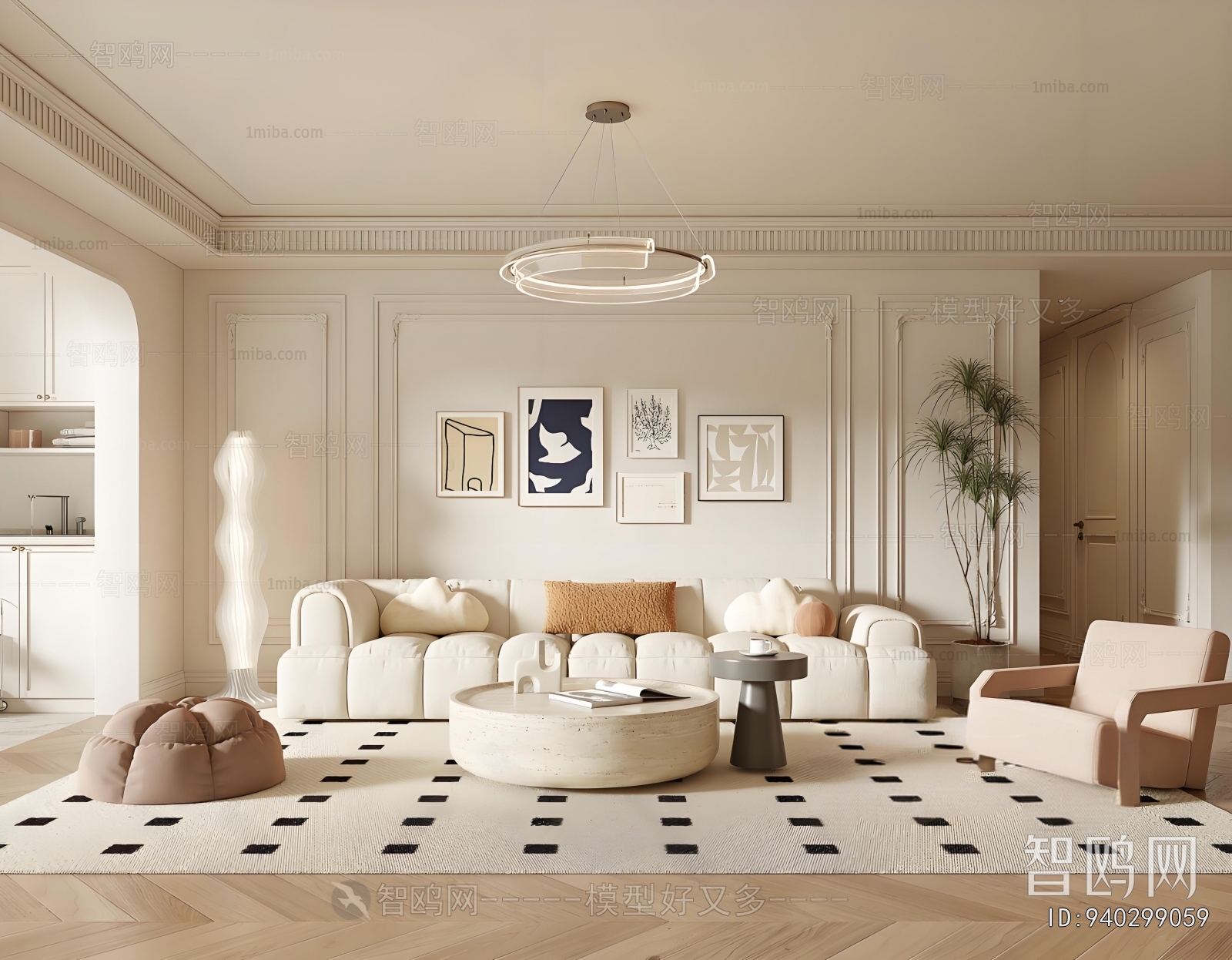 French Style A Living Room