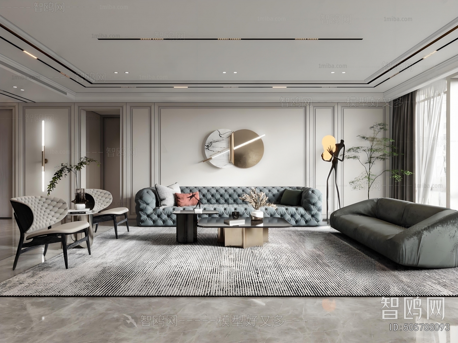 American Style A Living Room