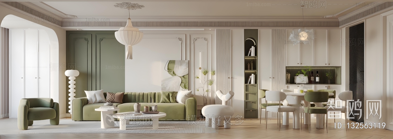 French Style A Living Room