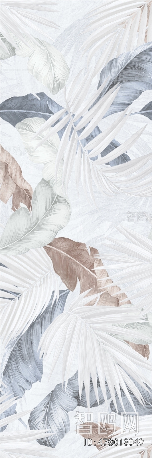 Animal And Plant Pattern Wallpaper