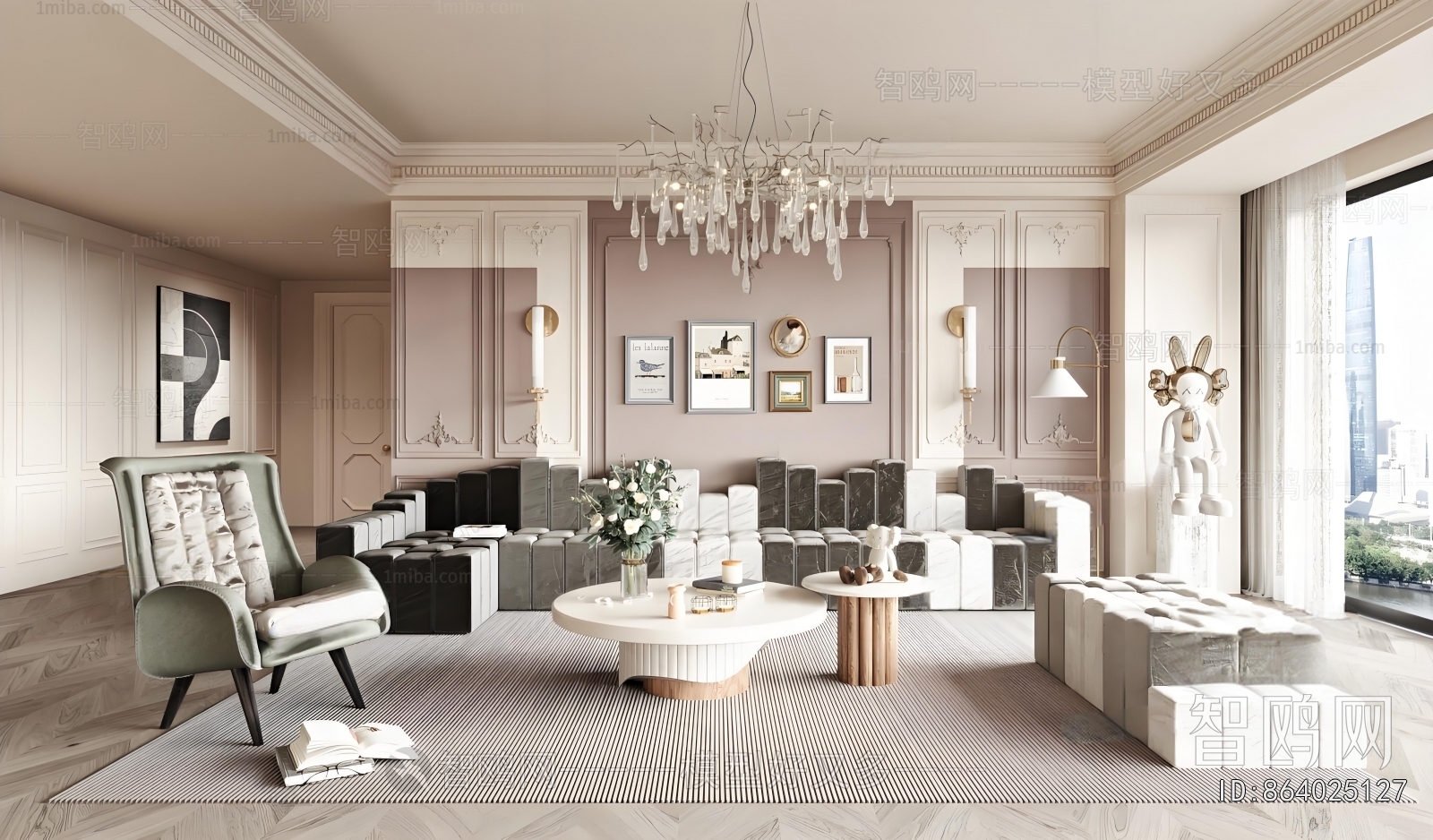 French Style A Living Room